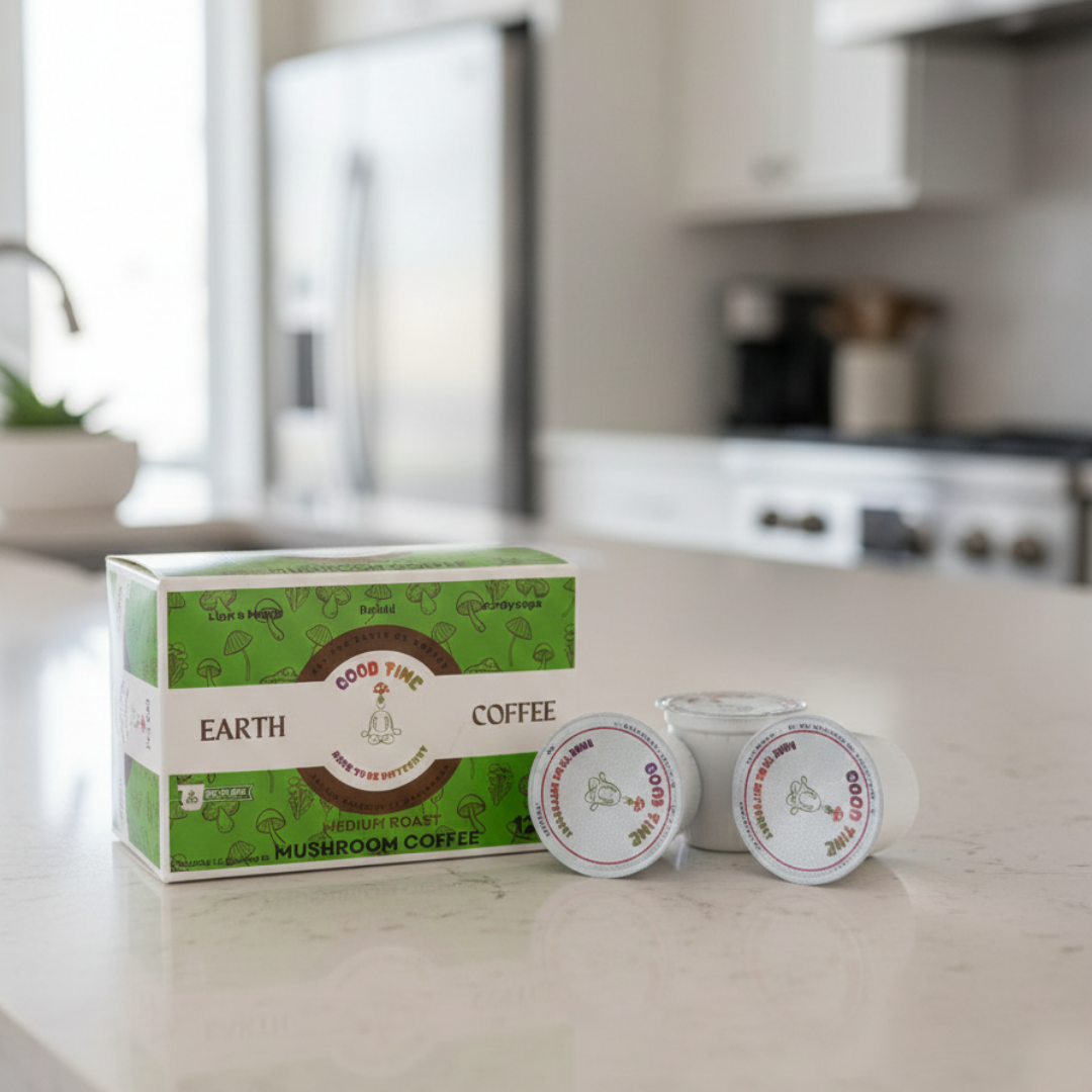 Earth Coffee K-Cups – Good Time Health